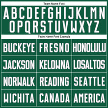 Load image into Gallery viewer, Custom Kelly Green White-Gray Authentic Baseball Jersey