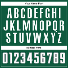 Load image into Gallery viewer, Custom Kelly Green White-Gray Authentic Baseball Jersey