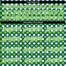 Load image into Gallery viewer, Custom Kelly Green Neon Green-White 3D Pattern Design Authentic St. Patrick's Day Baseball Jersey