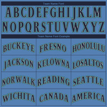 Load image into Gallery viewer, Custom Light Blue Navy-Aqua Performance T-Shirt