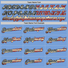 Load image into Gallery viewer, Custom Stitched Light Blue Vintage USA Flag-Cream Sports Pullover Sweatshirt Hoodie