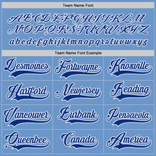 Load image into Gallery viewer, Custom Light Blue Royal-White Hockey Jersey