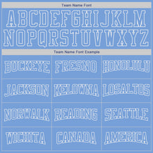 Load image into Gallery viewer, Custom Stitched Light Blue Light Blue-White Sports Pullover Sweatshirt Hoodie