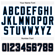 Load image into Gallery viewer, Custom White Black-Orange Baseball Jersey