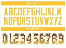 Load image into Gallery viewer, Custom Purple Gold-White Drift Fashion Football Jersey