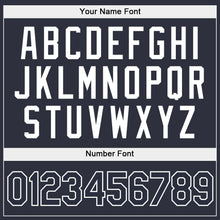 Load image into Gallery viewer, Custom Stitched Navy Navy-White Sports Pullover Sweatshirt Hoodie