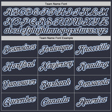 Load image into Gallery viewer, Custom Stitched Navy Navy-White Sports Pullover Sweatshirt Hoodie