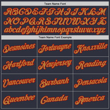 Load image into Gallery viewer, Custom Stitched Navy Old Gold-Red Sports Pullover Sweatshirt Hoodie