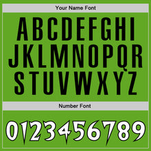 Load image into Gallery viewer, Custom Stitched Neon Green White-Black Sports Pullover Sweatshirt Hoodie