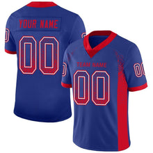 Load image into Gallery viewer, Custom Royal Scarlet-White Drift Fashion Football Jersey