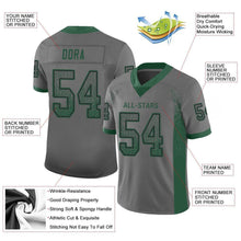 Load image into Gallery viewer, Custom Gray Grass Green-Black Drift Fashion Football Jersey