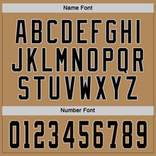 Load image into Gallery viewer, Custom Old Gold Black-Gray Hockey Jersey