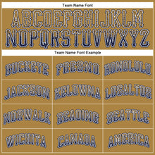Load image into Gallery viewer, Custom Old Gold Navy-White Authentic Drift Fashion Baseball Jersey