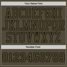 Load image into Gallery viewer, Custom Stitched Olive Olive-Black Sports Pullover Sweatshirt Salute To Service Hoodie