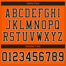 Load image into Gallery viewer, Custom Orange Brown-White Mesh Authentic Football Jersey - Fcustom