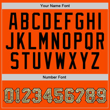 Load image into Gallery viewer, Custom Stitched Orange Camo-Cream Sports Pullover Sweatshirt Hoodie