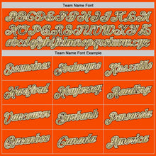 Load image into Gallery viewer, Custom Stitched Orange Camo-Cream Sports Pullover Sweatshirt Hoodie
