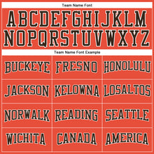 Load image into Gallery viewer, Custom Orange Brown-White Authentic Throwback Basketball Jersey