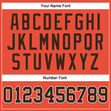 Load image into Gallery viewer, Custom Orange Brown-White Authentic Throwback Basketball Jersey