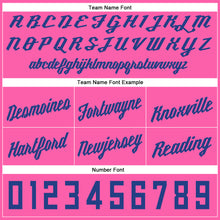 Load image into Gallery viewer, Custom Pink Royal-White Authentic Throwback Basketball Shorts