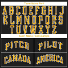 Load image into Gallery viewer, Custom Black Together Since Baseball Jersey