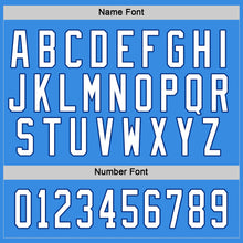 Load image into Gallery viewer, Custom Powder Blue White-Royal Hockey Jersey