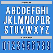 Load image into Gallery viewer, Custom Powder Blue Royal-White Hockey Jersey