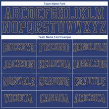 Load image into Gallery viewer, Custom Stitched Red Royal-Old Gold 3D American Flag Fashion Sports Pullover Sweatshirt Hoodie