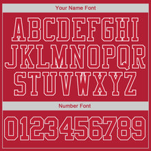 Load image into Gallery viewer, Custom Stitched Red Red-Royal Sports Pullover Sweatshirt Hoodie