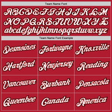 Load image into Gallery viewer, Custom Stitched Red White-Black Sports Pullover Sweatshirt Hoodie