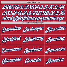 Load image into Gallery viewer, Custom Stitched Red White-Royal Sports Pullover Sweatshirt Hoodie