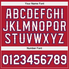 Load image into Gallery viewer, Custom Stitched Red White-Royal Sports Pullover Sweatshirt Hoodie