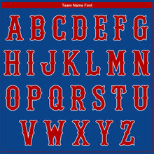 Load image into Gallery viewer, Custom Royal Red-White Authentic Baseball Jersey