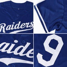 Load image into Gallery viewer, Custom Royal Red-White Authentic Baseball Jersey