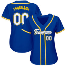 Load image into Gallery viewer, Custom Black White-Light Blue Authentic Baseball Jersey
