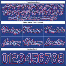 Load image into Gallery viewer, Custom Royal Royal-Red Authentic Throwback Basketball Shorts