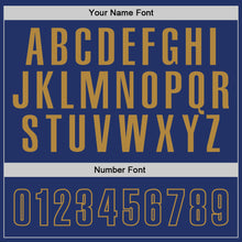 Load image into Gallery viewer, Custom Stitched Royal Royal-Old Gold Sports Pullover Sweatshirt Hoodie