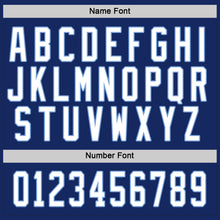 Load image into Gallery viewer, Custom Royal White-Light Blue Hockey Jersey