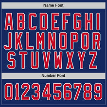 Load image into Gallery viewer, Custom Royal Red-White Hockey Jersey