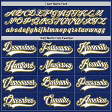 Load image into Gallery viewer, Custom Royal White-Navy Hockey Jersey