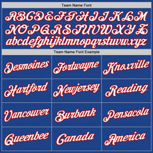 Load image into Gallery viewer, Custom Royal White-Red Performance T-Shirt