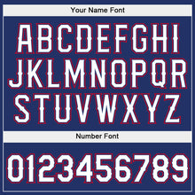 Load image into Gallery viewer, Custom Stitched Royal White-Red Sports Pullover Sweatshirt Hoodie