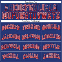 Load image into Gallery viewer, Custom Royal Red-White Authentic Drift Fashion Baseball Jersey