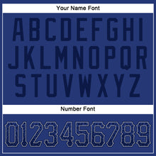 Load image into Gallery viewer, Custom Royal Navy-Gray Authentic Drift Fashion Baseball Jersey