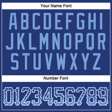 Load image into Gallery viewer, Custom Royal Light Blue-White Authentic Drift Fashion Baseball Jersey