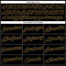 Load image into Gallery viewer, Custom White Black-Old Gold Authentic Split Fashion Basketball Jersey