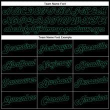 Load image into Gallery viewer, Custom White Black-Kelly Green Authentic Split Fashion Basketball Jersey