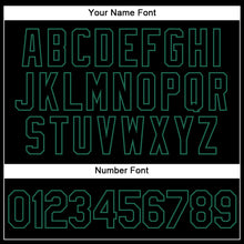 Load image into Gallery viewer, Custom White Black-Kelly Green Authentic Split Fashion Basketball Jersey