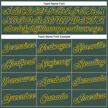 Load image into Gallery viewer, Custom White Hunter Green-Gold Authentic Split Fashion Basketball Jersey