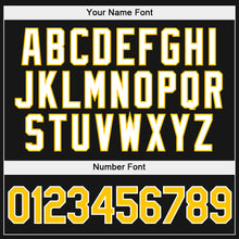 Load image into Gallery viewer, Custom Stitched Gray Gold-Black Split Fashion Sports Pullover Sweatshirt Hoodie